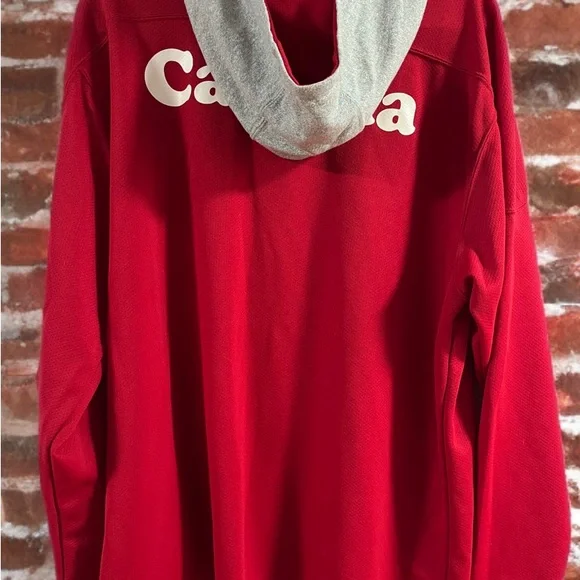 Roots Red Maple Leaf Jersey Shirt - Picture 3 of 6